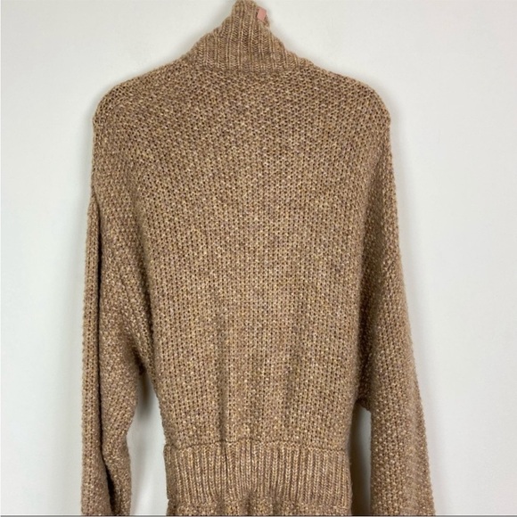 NEW Lunya Chunky Knit Wool Alpaca Blend Belted Robe L/XL Quiet Luxury Minimalist - Picture 7 of 16